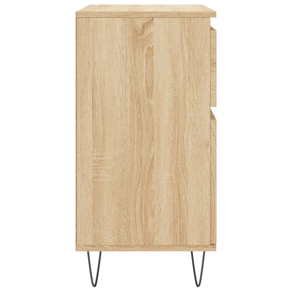 Credenza | Madia | Buffet da pranzo | Armadio da pranzo Rovere Sonoma 60x35x70 cm in Legno Multistrato