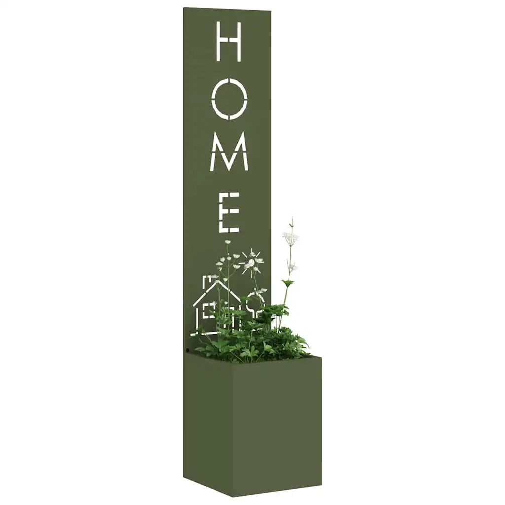 Schermo per privacy in giardino Oliver verde 32 x 32 x 150 cm CFW2456319