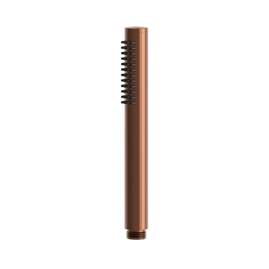 SINED Doccetta a mano in Acciaio Inox 316L con finitura PVD Oro Rosa attacco universale compatibile con docce da interno ed esterno modello Levante