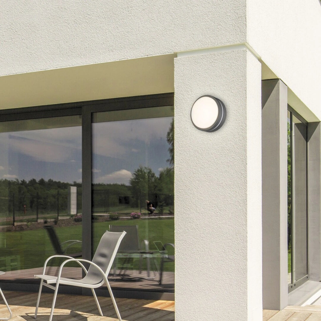 Plafoniera esterna LED Hamburg 10W antracite IP44 Rabalux
