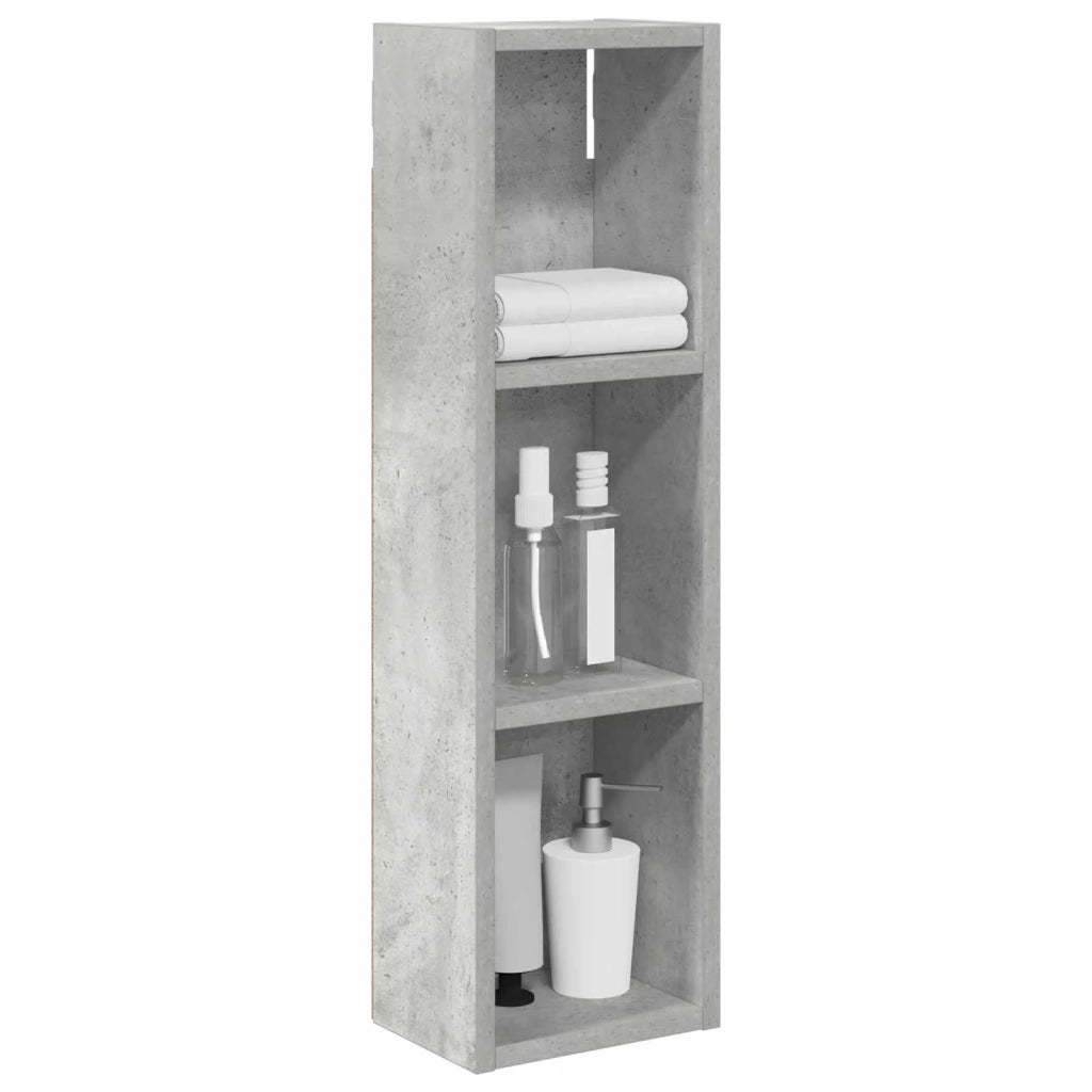 Armadio da bagno a muro Grigio Cemento 20 x 14 x 70 cm 889298