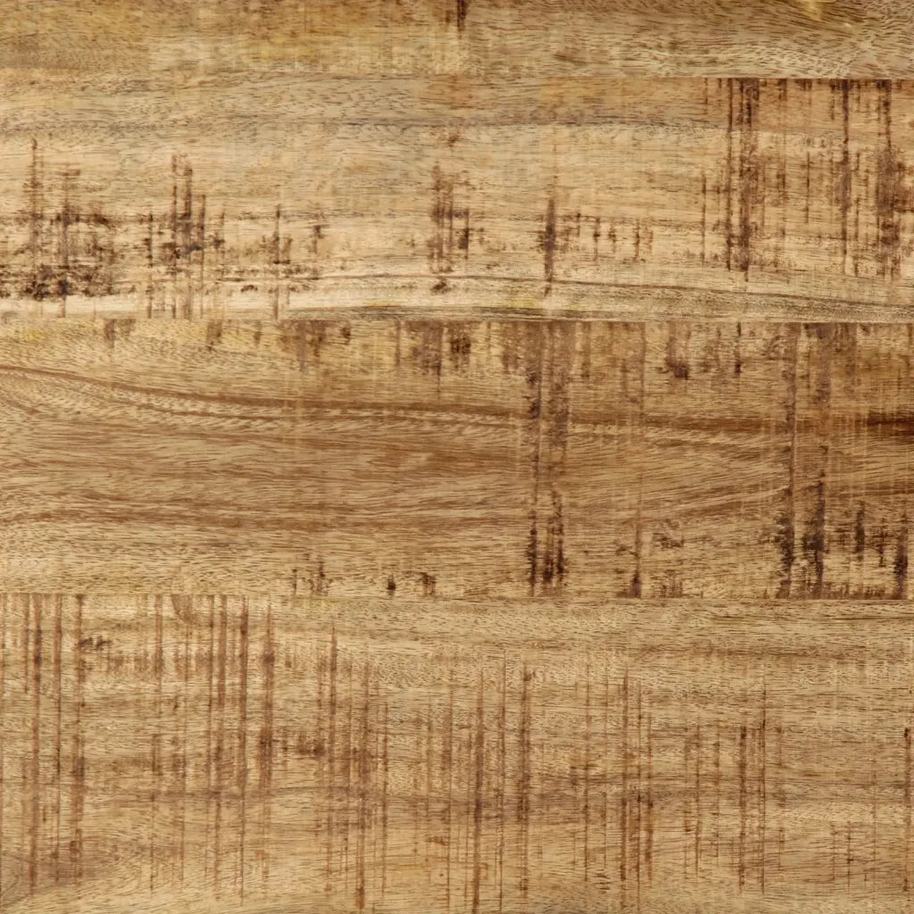vidaXL Tavolo da Pranzo 120x55x76 cm in Legno Massello di Mango Grezzo