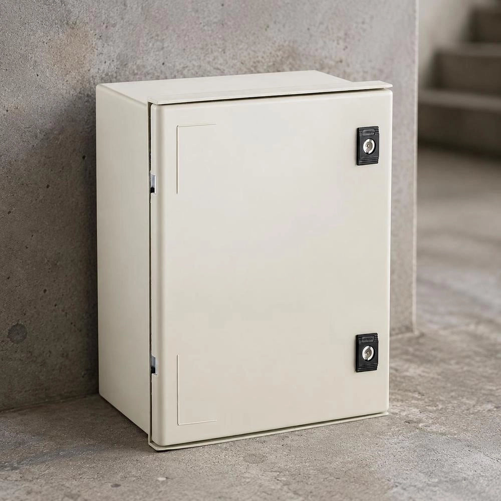 NEMA Fiberglass Enclosure, 40 X 30 X 20 Cm, NEMA 3X Fiberglass Distribution Cabinet, IP66 Waterproof And Dustproof, Electrical Junction Box For Indoor/outdoor Use, With Mounting Plate