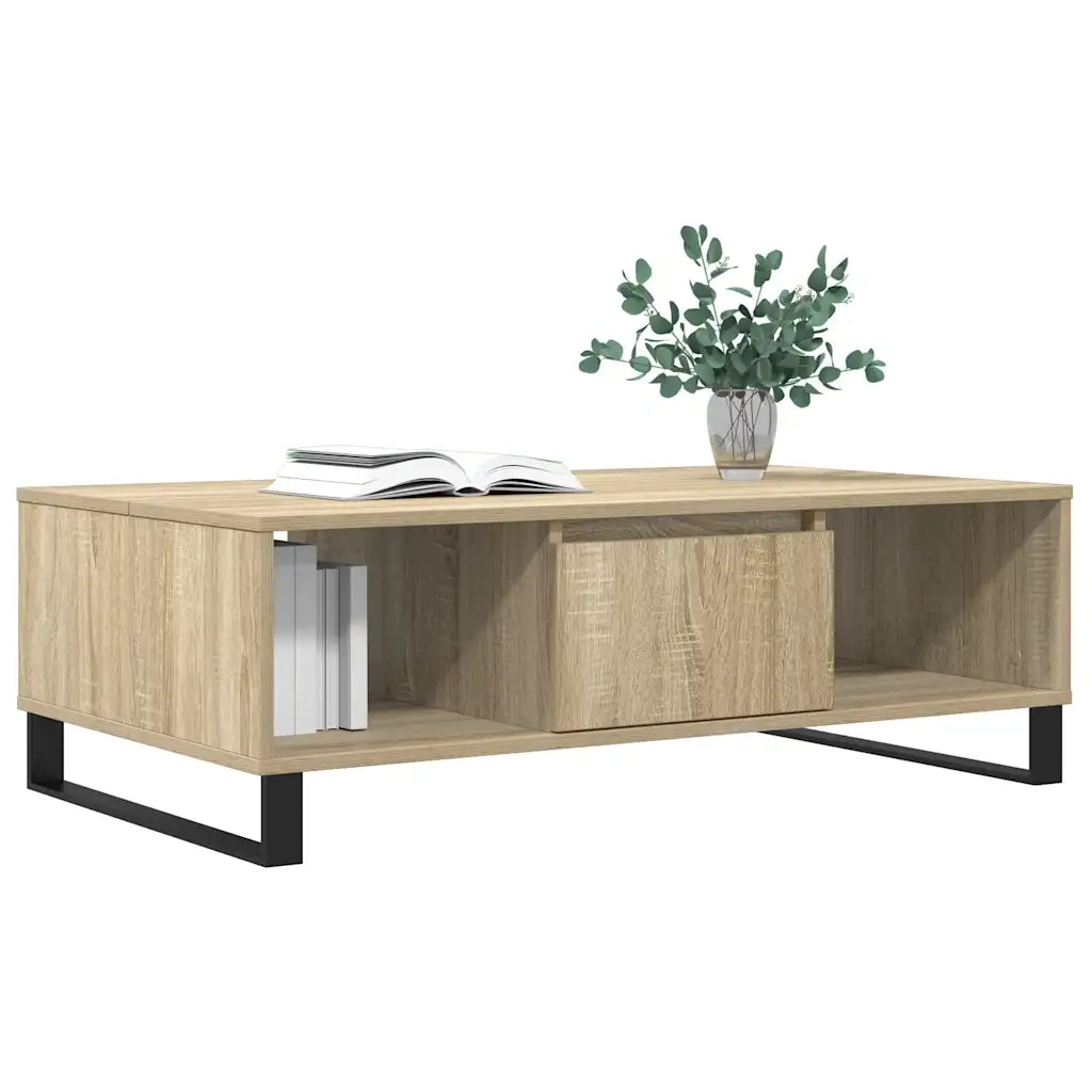 Tavolino da salotto | Tavolino da caff¨¨ | Tavolino da Soggiorno Rovere Sonoma 104x60x35cm Legno Multistrato