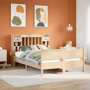 Letto senza Materasso 140x190 cm in Legno Massello di Pino 3323389
