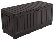 1pz baule porta attrezzi da giardino kentwood cm. 128x53,6x59 h col. marrone cod:ferx.vit51586
