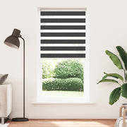 Tenda a Rullo Zebra Nero Larghezza Tessuto 110,9 cm Poliestere 4014290