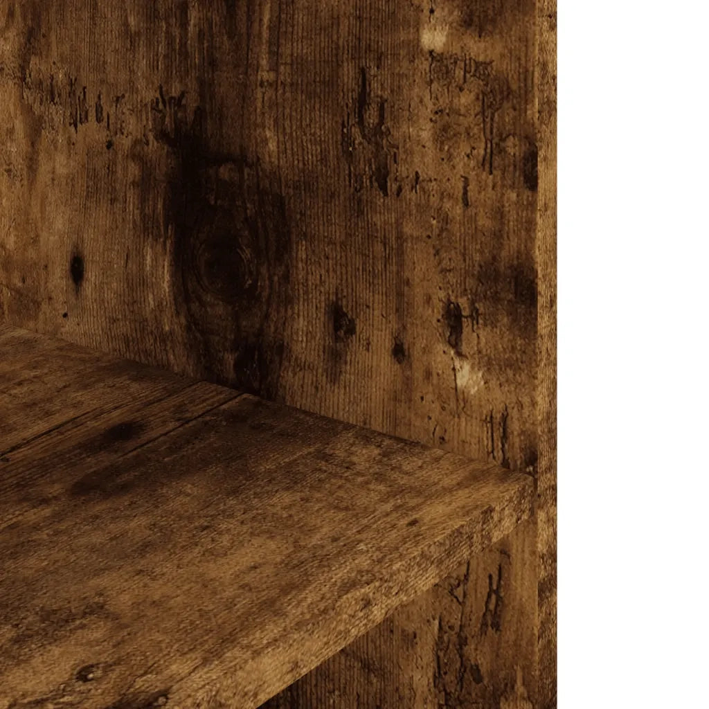 Supporto Acquario 75x36x72,5 cm Legno Multistrato Rovere Fumo 833652
