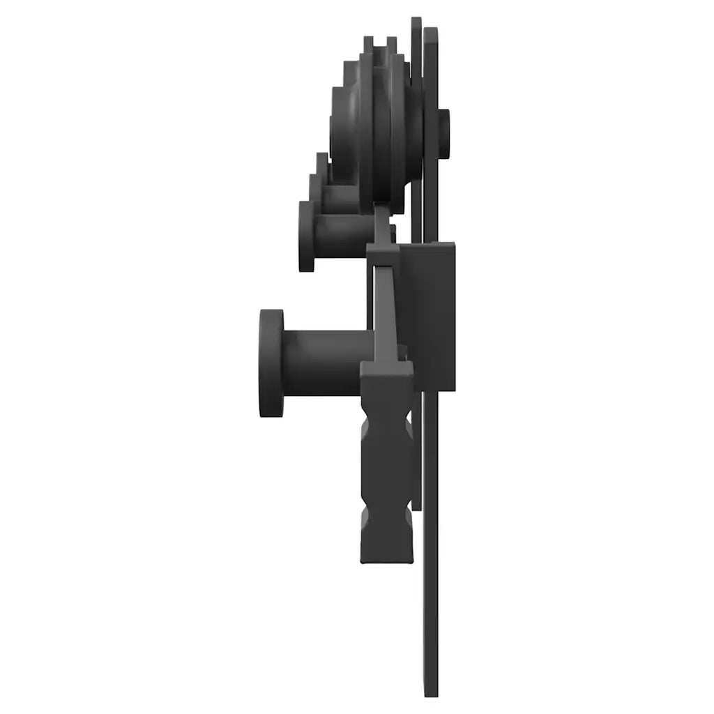 Kit di Binari per Porte Scorrevoli 183 cm Acciaio Nero CFW5167268