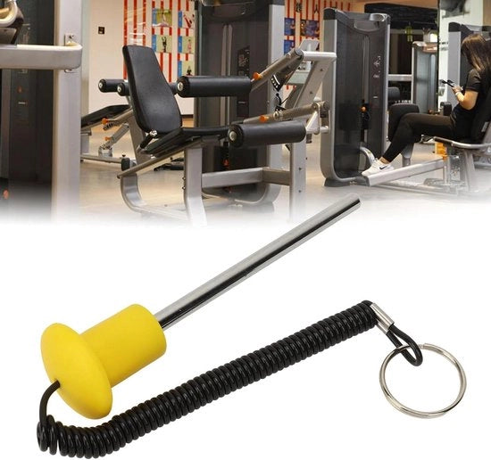 Perno di Blocco Anti Distacco - Blocco di Sicurezza Facile da Usare - Duraturo e Affidabile - Perno di Blocco Selezione Preciso per Allenamento Fitness Esercizio