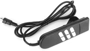 Pulsante di controllo per divano 6 pulsanti - Applicazione domestica - Comando manuale - Materiale ABS resistente - Installazione facile - Interruttore a microswitch - Controllo del divano