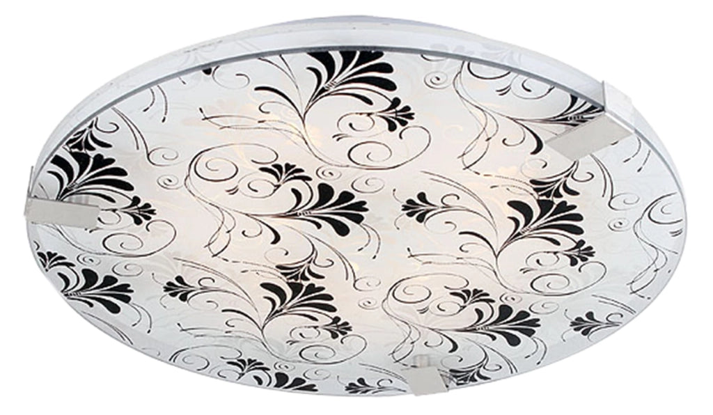 Plafoniera Candellux Vagante 14-30870 40cm cromo/nera