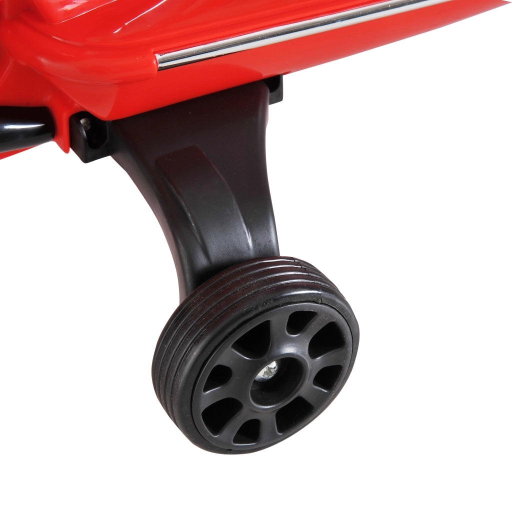 Moto Elettrica Vespa per Bambini ¨C Xylo ¨C 6V con Suoni e Luci, Rosso, 3-6 Anni