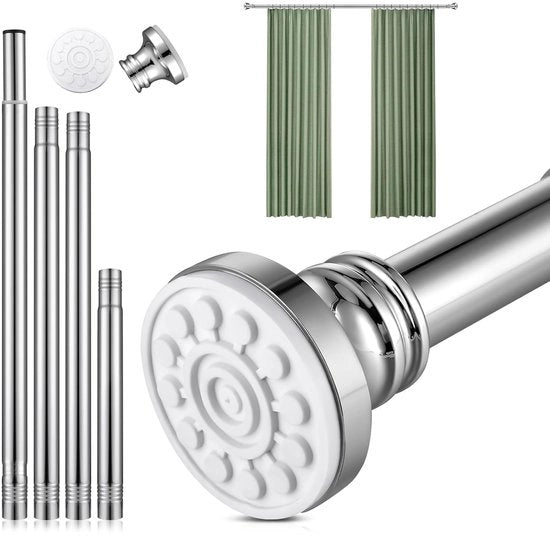 Maniglia di tenda retrattile - stile telescopico - 47-160 cm