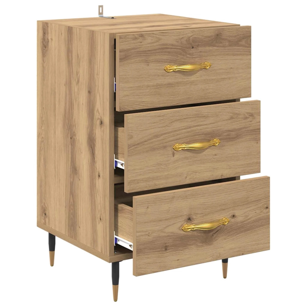 Armadio da Notte Rovere artigianale 40 x 40 x 66 cm 882099
