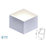 Applique Lampada LED da Muro Squadrata Esagonale 3W 4000K Carcassa Bianca IP20 SKU-8345