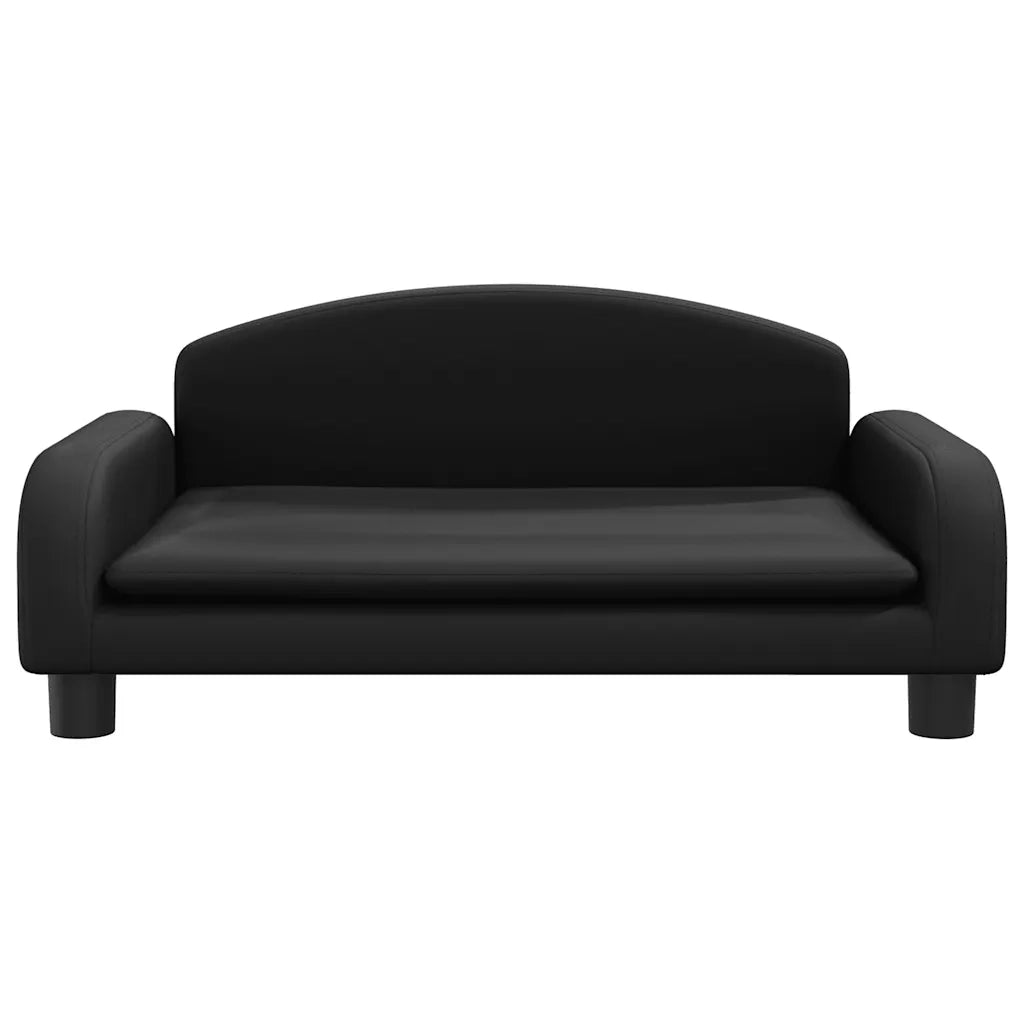 Lettino per Cani Nero 70x45x30 cm in Similpelle CFW6573603