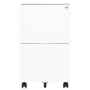 Schedario Mobile Bianco 39x45x67 cm in Acciaio CFW6306947