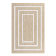 Tappeto vinilico di alta qualità rettangolo iii bianco 200x290
