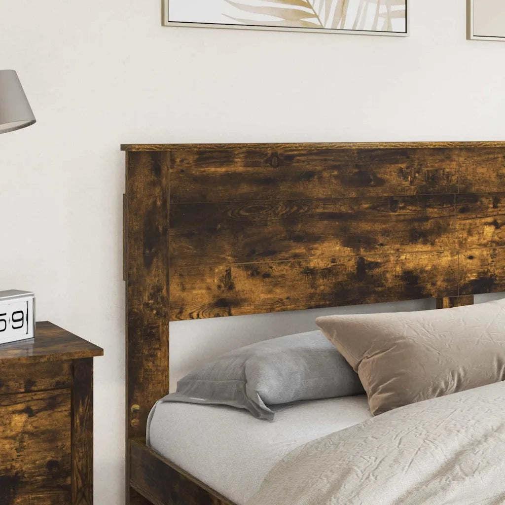 Testiera-Testata-Testiera Decorativa Rovere fum¨¦ 180 cm Legno multistrato 763276