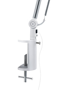 Lampada tavolo da Interno a LED in Metallo Bianco Opaco