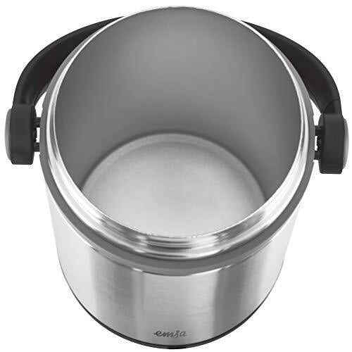 EMSA 509245 recipiente per cibo 1,7 L Antracite, Nero, Acciaio inossidabile