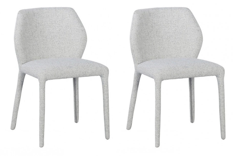 Set 2 Sedie da Soggiorno 50x55x77,5 cm in Poliestere Libby Rainy