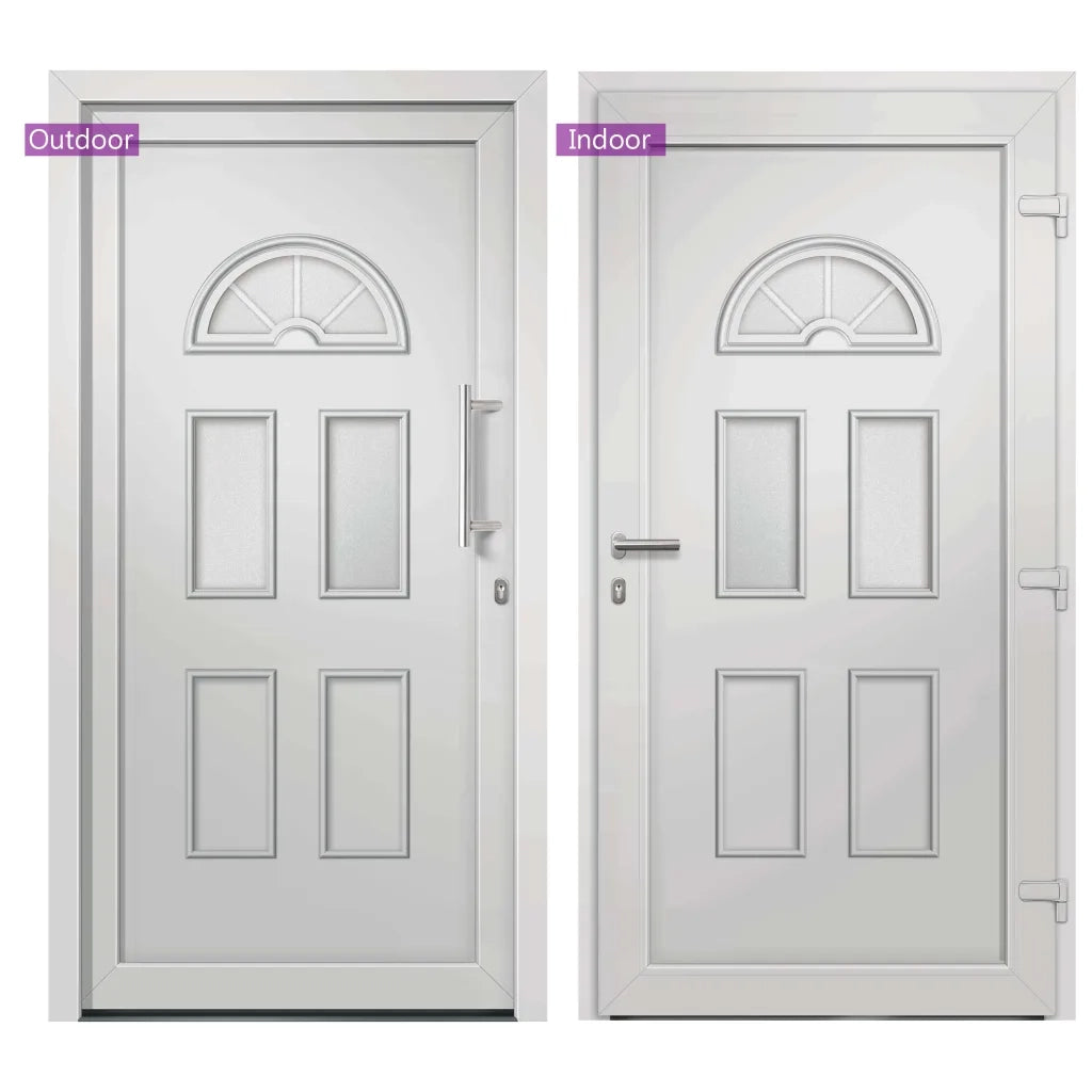 Porta di Ingresso Bianca 88x200 cm 279255