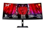 MONITOR 34" GAMING G34WQI LED QUAD HD 3440X1440 CURVO (C34WQBA-RGGL)
