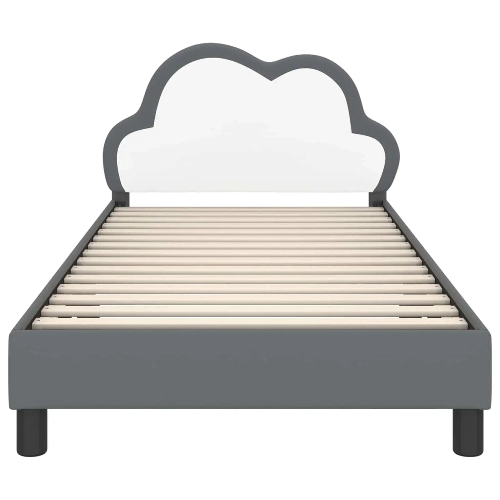 Struttura letto bambini con testata Grigio chiaro 90 x 200 cm 42011187