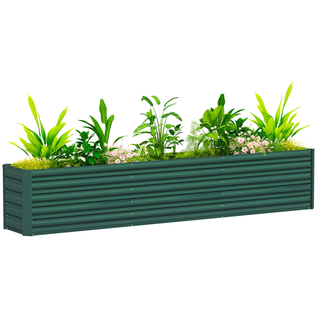 Letto Rialzato per Orto ¨C Zephmum ¨C Verde 240x40x45 cm