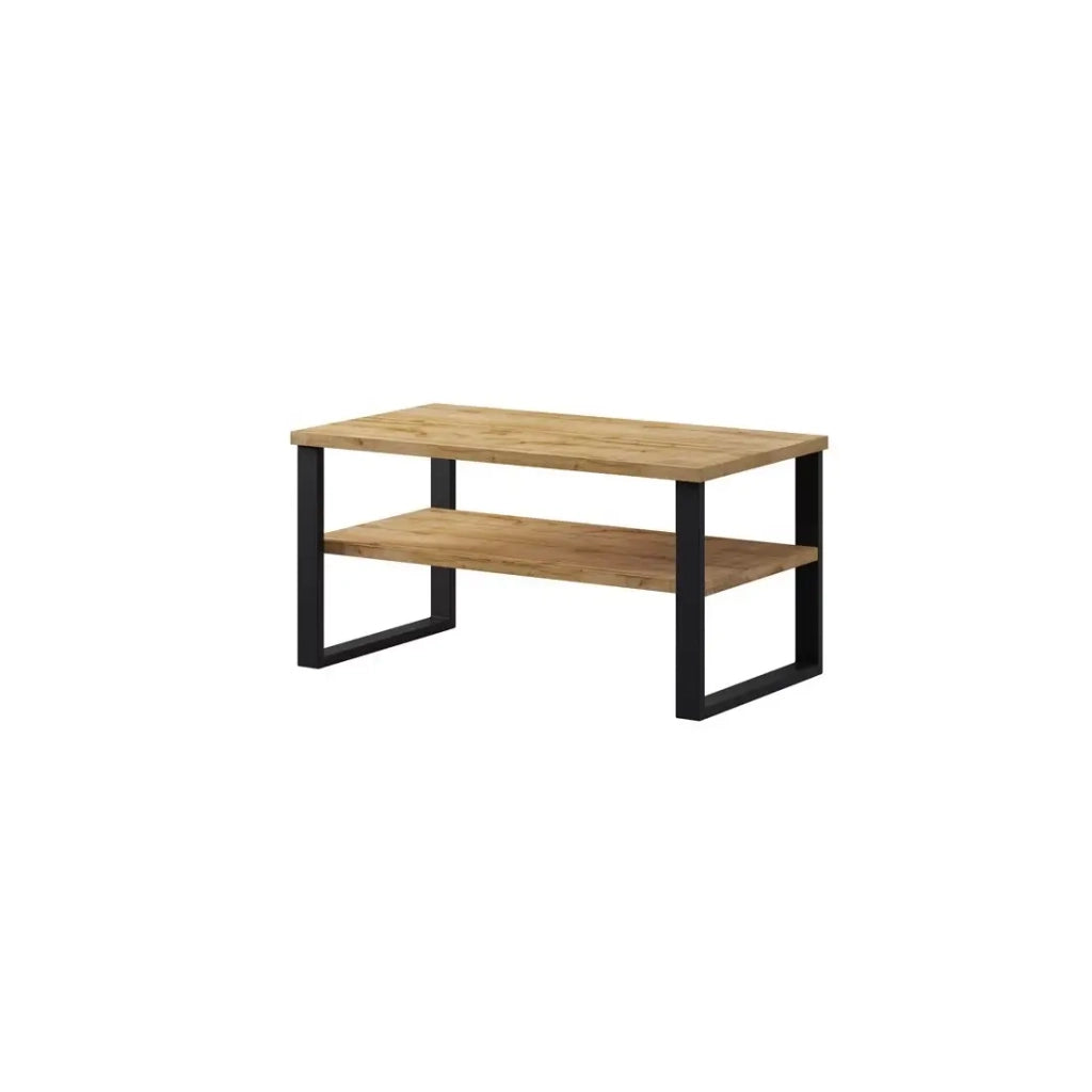 Tavolino basso MILO – Rovere chiaro – 110x60 cm – Design moderno