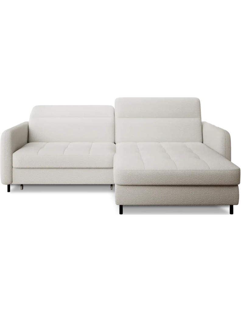 Divano ad angolo collezione GOUMSI colore Bianco alpino