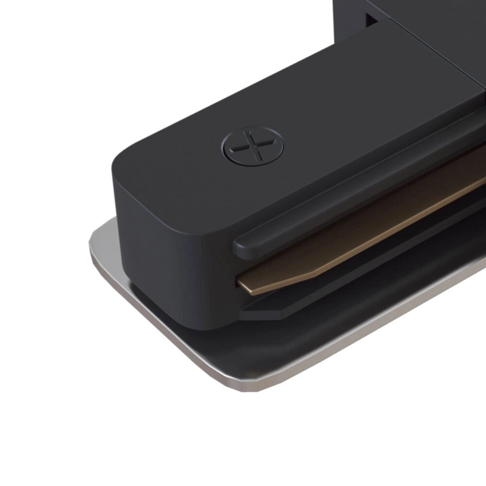 Connettore A T Per Binario In Alluminio Nero