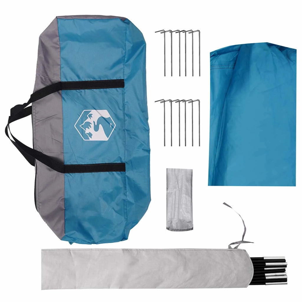 Telo da campeggio resistente all'acqua Blu 695 x 580 x 200 cm 42028596