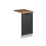 Vicco Pannello frontale della lavastoviglie Antracite casa di campagna 45 cm , PL Rovere