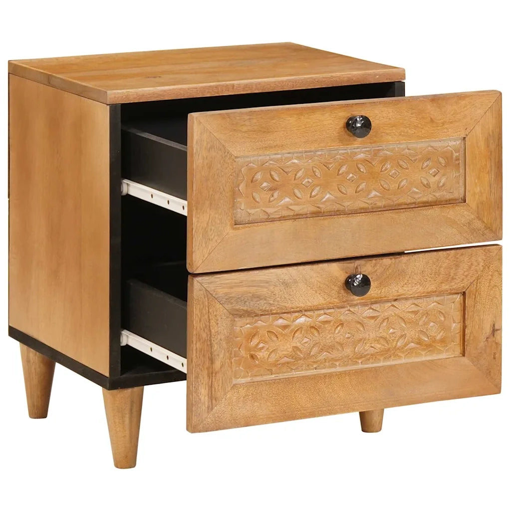 Armadio da Notte 2 pcs Marrone Chiaro 40 x 33 x 46 cm 4018079