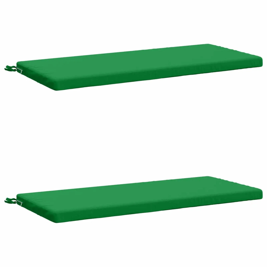 Cuscini per Panchina a 2 Pezzi SOEST 2 pz 100% Poliestere Verde 949295