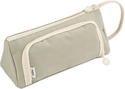 Etui per ragazze e adolescenti, etui per penna, portatile, grande capacità, per scuola, ufficio, ragazze e adolescenti, adulti (verde)