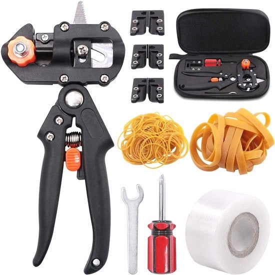 Kit di taglio per giardino professionale con nastro adesivo per enti e molle di gomma