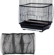 Copertura per gabbia da uccelli grande copertura universale per pappagalli rete di nylon regolabile tessuto in tessuto impermeabile facile da pulire.