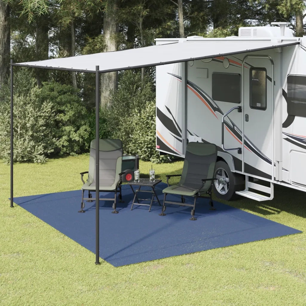 Tappeto da Tenda | Tappeto da campeggio Blu 4x3 m