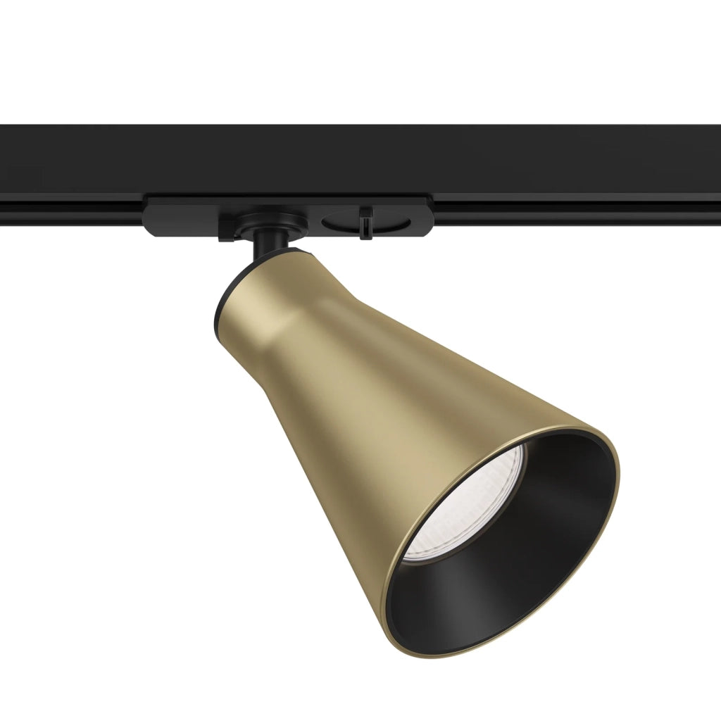 Maytoni lampada da binario Unity Virar 1 luce GU10 nero alluminio