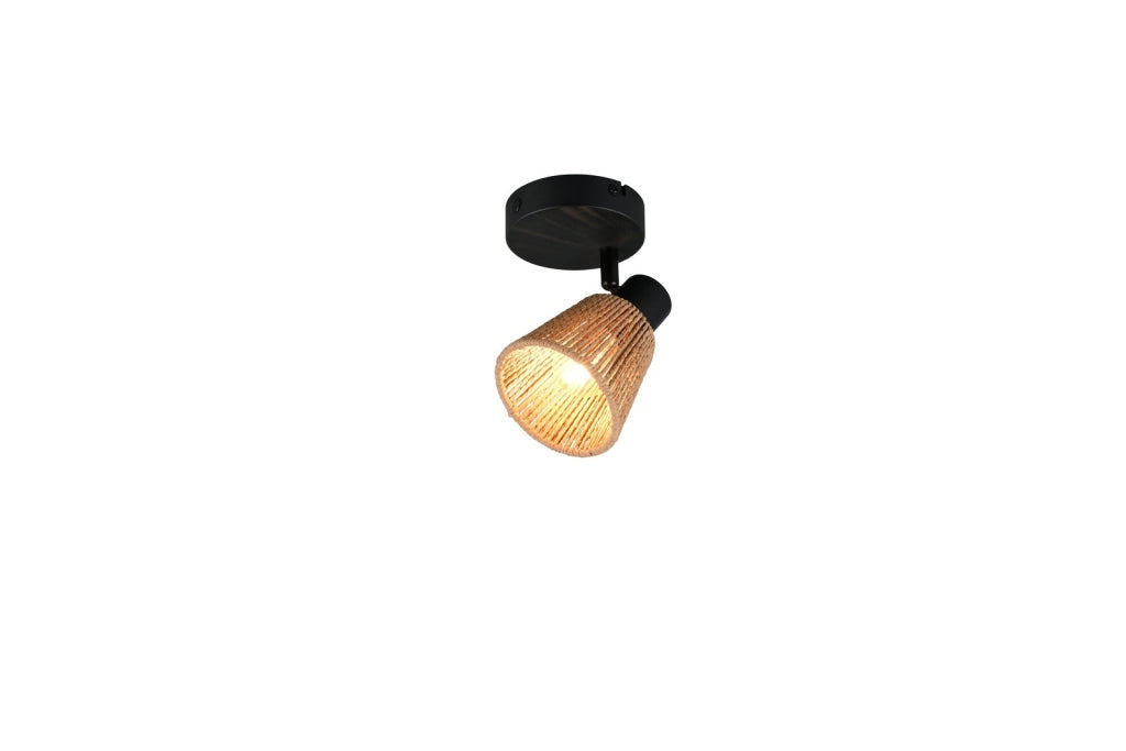 Faretto parete-soffitto NATREL RL boho 1xE14 naturale