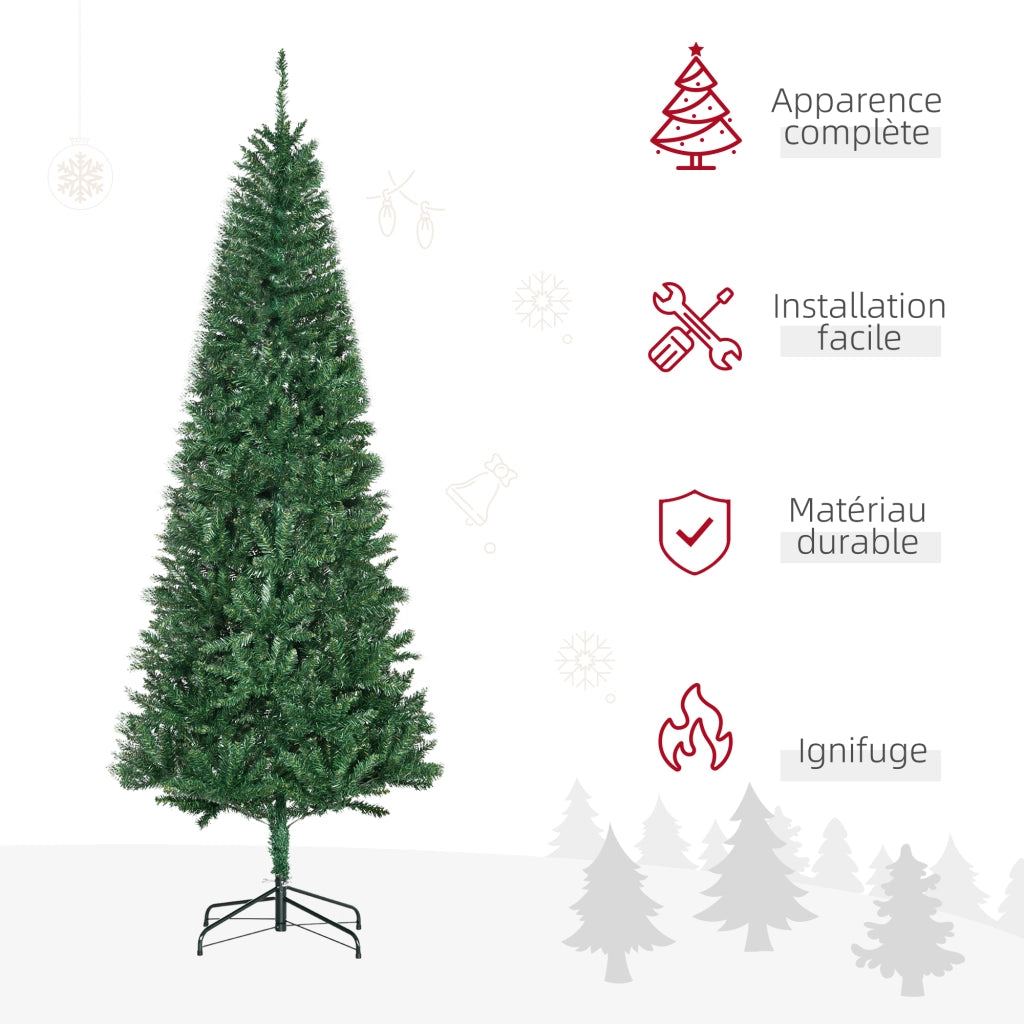 Albero di Natale Artificiale ¨C zephmum ¨C Verde, 210 cm, Nordmann, 865 Rami
