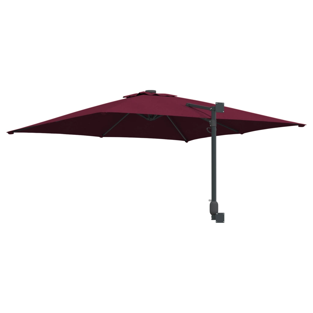 Ombrello da patio Rosso bordeaux Tessuto in poliestere Grande