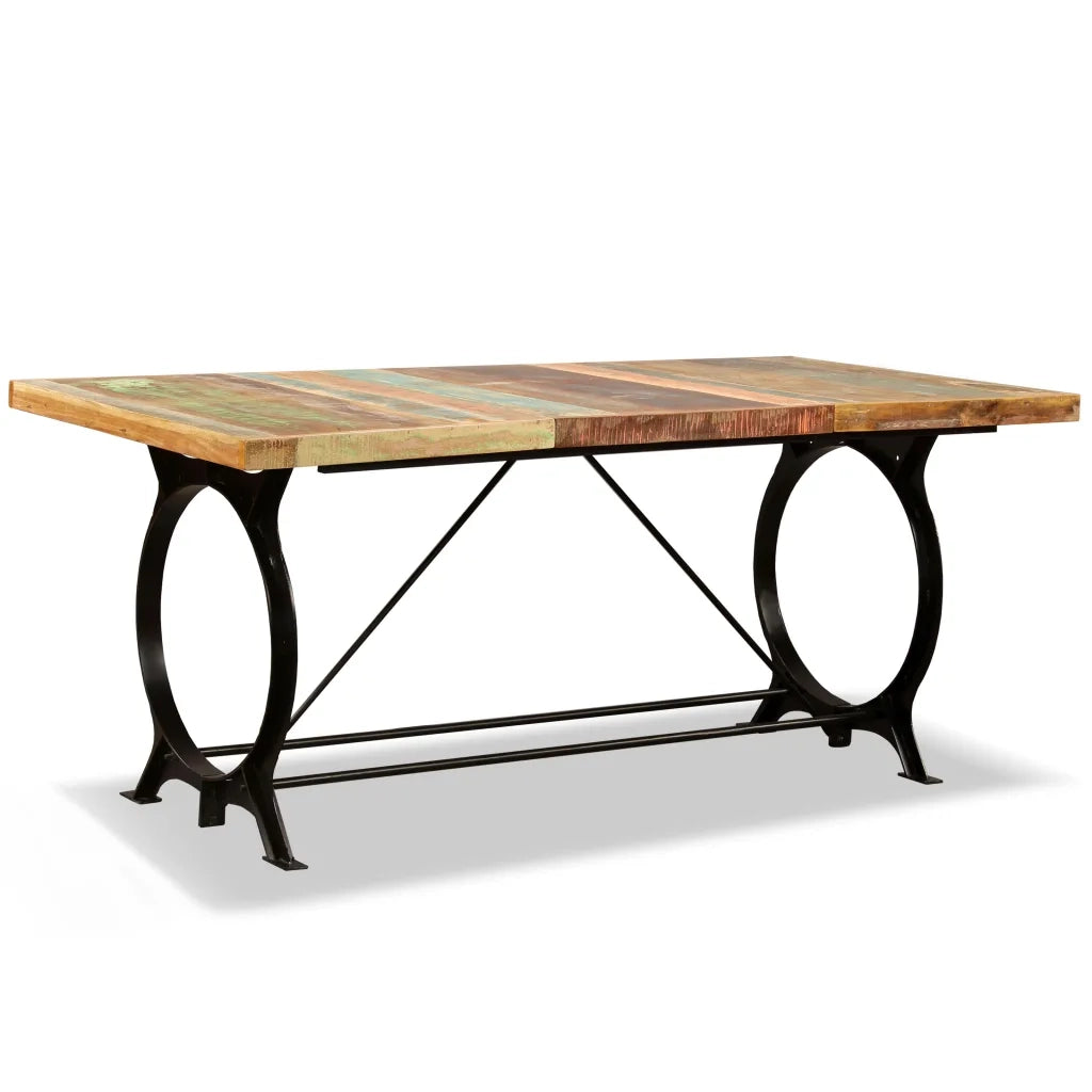 Tavolo da Pranzo in Legno Massello di Recupero 180 cm 244800