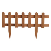 STECCATO IN LEGNO PER AIUOLE cm. 60 x 1 x h.35  - LIF