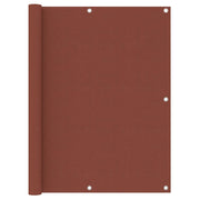 Paravento da Balcone Terracotta 120x400 cm Tessuto Oxford cod mxl 18307