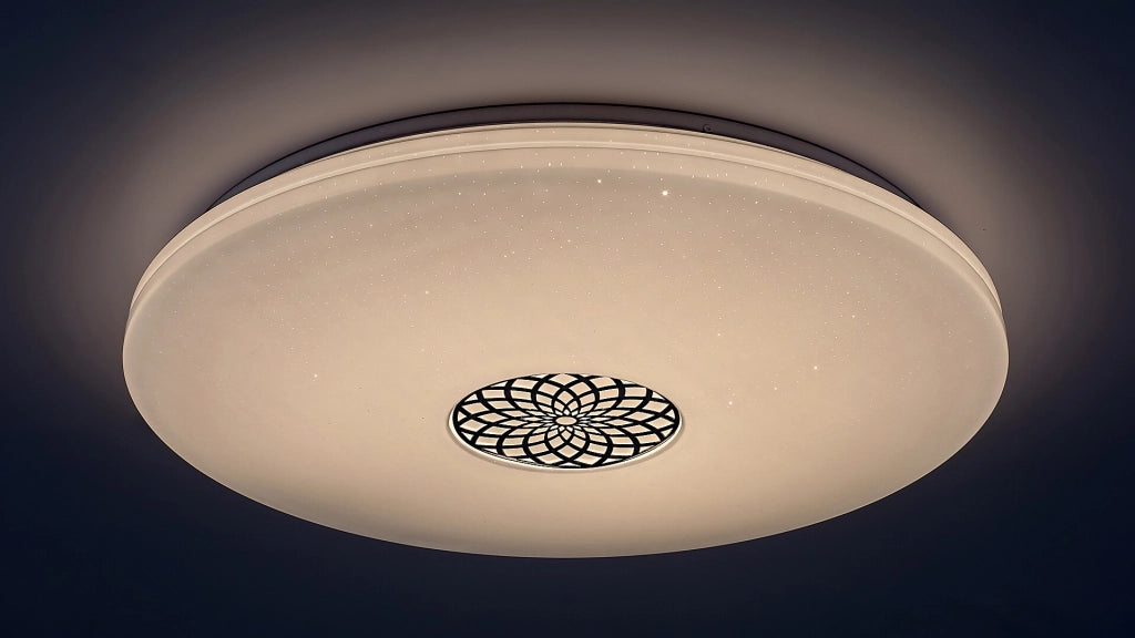 Plafoniera LED RGB WiFi Ophelia Rabalux 60cm 40W cromo